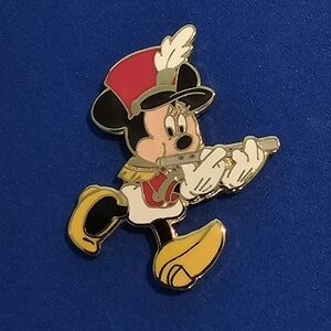 DLR Marching Band Minnie Playing Flute Disney Pin